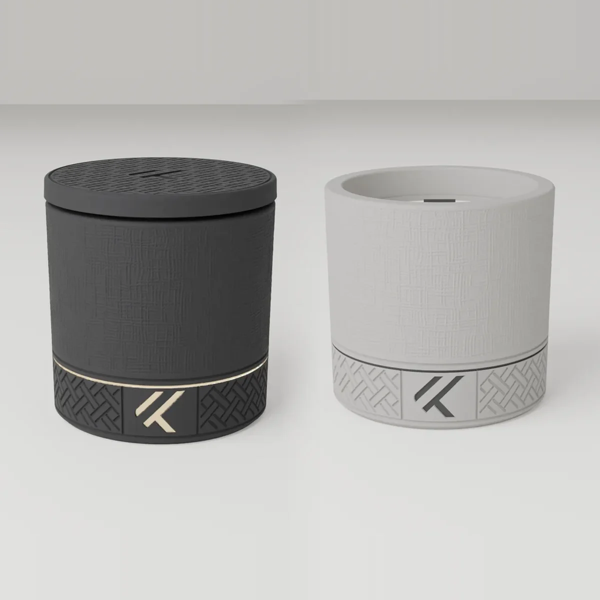 The Starter Set: a 9oz vessel with its lid and a 9oz refill